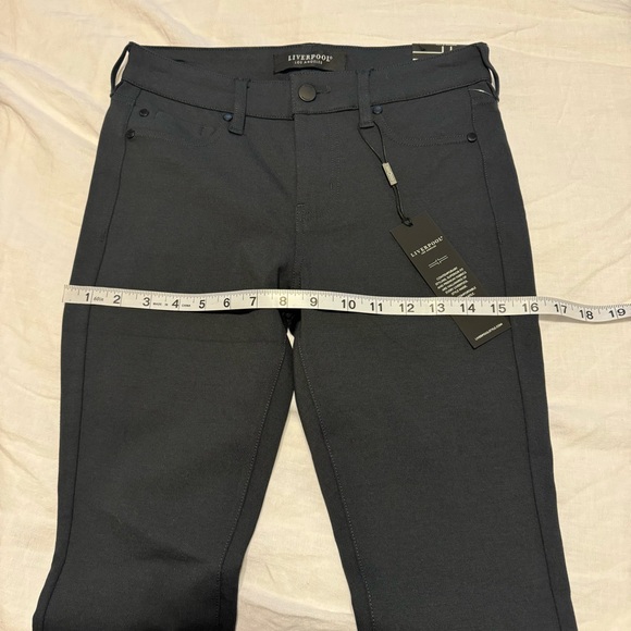 Liverpool Dark Night Stretchy Legging Pants Size 2/26P - Picture 11 of 13